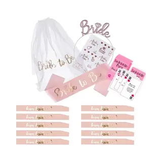 Bride To Be Feestpakket - Team Bride Artikelen Voor Vrijgezellenfeest Vrouw