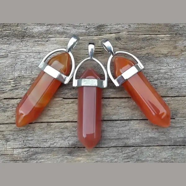Transaxle 'De Kristalmijn' Edelsteen Carneool - Pendel - Healing Punt Hanger thumbnail