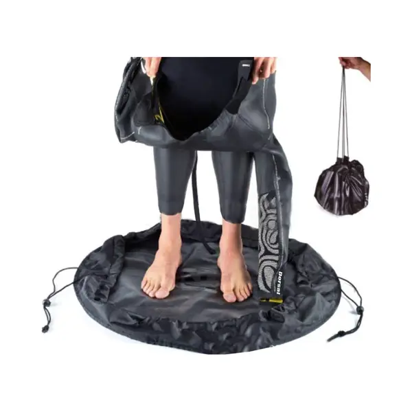 Omkleed Mat - 130cm - Draagbaar - Natte Kleding - Surfen - Kitesurfen - Wetsuit - Strandkleding - Bikini - Waterdicht - Zwemmen - Strand - Zwemkleding thumbnail