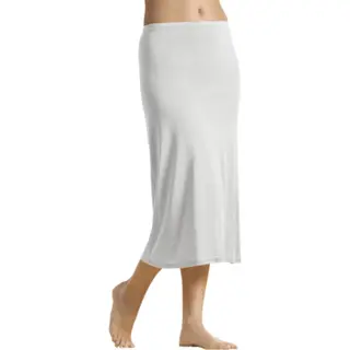 Dames Katoenen Onderrok 65cm L Wit