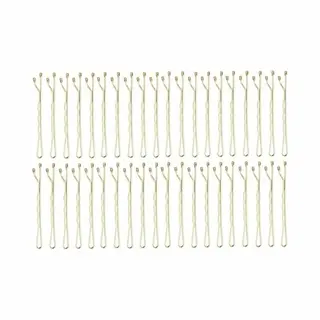 Haarsoires Haarspeld Schuifspeldjes 6cm - Basic - Goud - Set Van 40 - Haarklem - Haarclip - Haaraccessoires Voor Dames & Kinderen - Hair Clip -