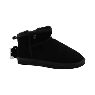 Alpacas Footwear – Dames - Echt Suéde Korte Laarzen - Gevoerd Met 100% Zacht Lamswol – Zwart - 41