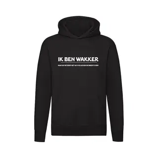 Sol's Ik Ben Wakker, Maar Dat Betekent Niet Dat Ik Klaar Ben Om Dingen Te Doen - Moe - Lui - Chagerijnig - Humeur - Unisex - Trui - Sweater - Capuchon