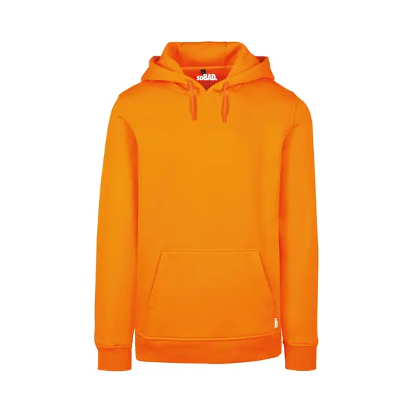 Basic Hoodie - Oranje - L - SoBAD. | Hoodie | 100% Organic | Unisex | Sweater Heren | Sweater Dames thumbnail