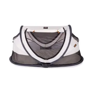 Deryan Peuter Luxe babyreisbedje Bruin, Crème