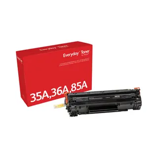Everyday™ Black Toner by Xerox compatible with Hp 35A 36A 85A (CB435A/ CB436A/ CE285A), Standard capacity