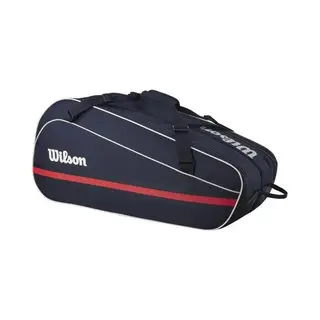 Wilson Team Tennis Racket Bag (6 Pack) - Navy/Red / One Size