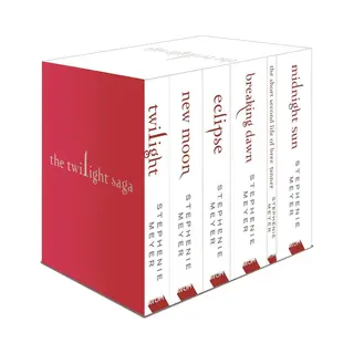 Little, Brown Book Group Twilight Saga 6 Book Set (White Cover)