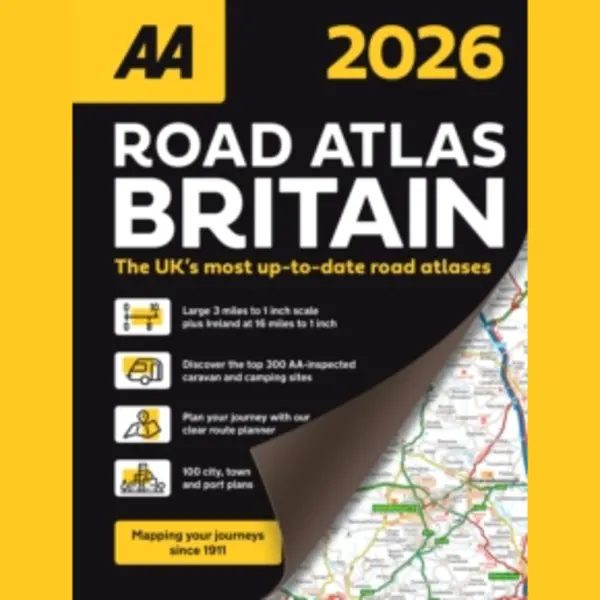 Aa Publishing Aa Road Atlas Britain 2026 thumbnail