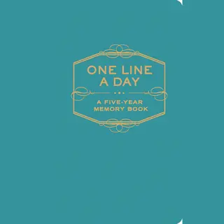 Chronicle Books Staff One Line A Day, A Five-Year Memory Book