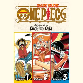 Isbn One Piece: East Blue 1-2-3, Vol. 1 (Omnibus Edition) boek Engels Trade paperback 600 pagina's