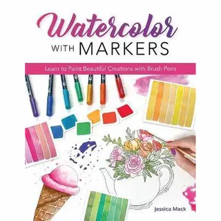 Watercolor With Markers