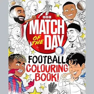 The Match Of The Day Football Colouring Book
