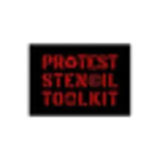 Isbn Protest Stencil Toolkit boek Kunst & design Engels 112 pagina's