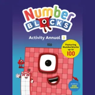Numberblocks, 5 Fun Activity Annuals Set- Numberblocks Activity Annual 3