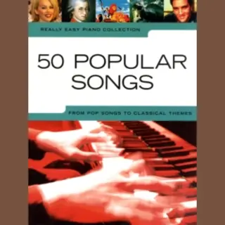 Really Easy Piano Collection 50 Pop