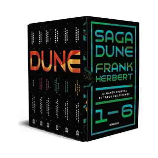 Estuche Saga Dune 1-6. La Mayor Epopeya De Todos Los Tiempos / Dune Saga Books 1-6. The Greatest Epic Adventure Of All Time (Boxed Collection)