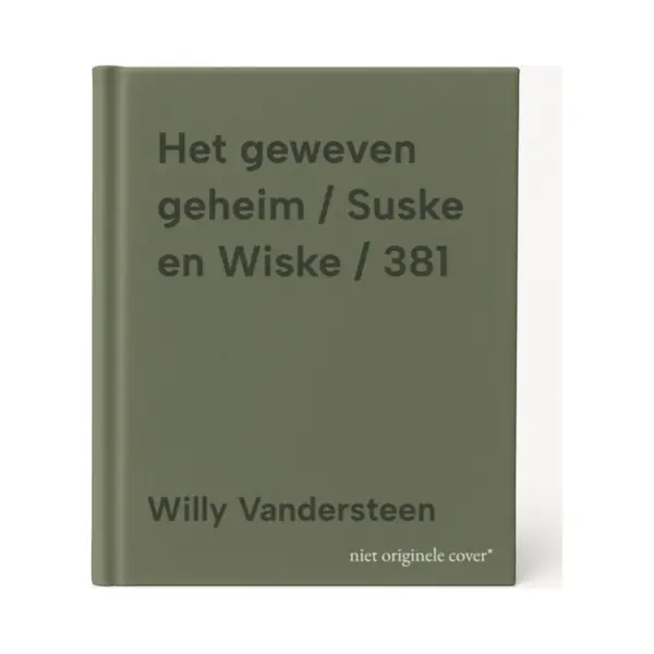 Willy Vandersteen Het Geweven Geheim / Suske En Wiske / 381 thumbnail