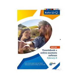 Anwb Theorieboek + Online Examens Oefenen Rijbewijs B