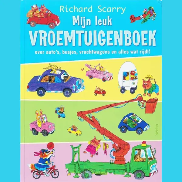 Richard Scarry - Mijn Leuk Vroemtuigenboek thumbnail