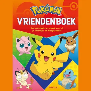 Pokémon Vriendenboek - Deltas - Hardcover