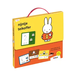 Zwijsen Nijntje Telkoffer - Educatief Schrijfkoffer Voor Peuters En Kleuters