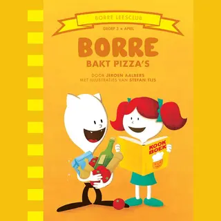 De Gestreepte Boekjes - Borre Bakt Pizza's