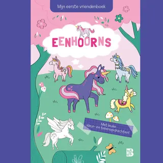 Mijn Eerste Vriendenboek - Eenhoorns