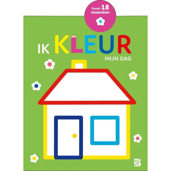 Mijn Allereerste Kleurboek 1 - Ik Kleur - Mijn Dag thumbnail