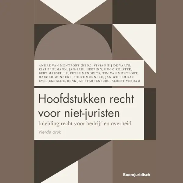 Boom Juridische Studieboeken - Hoofdstukken Recht Voor Niet-juristen thumbnail