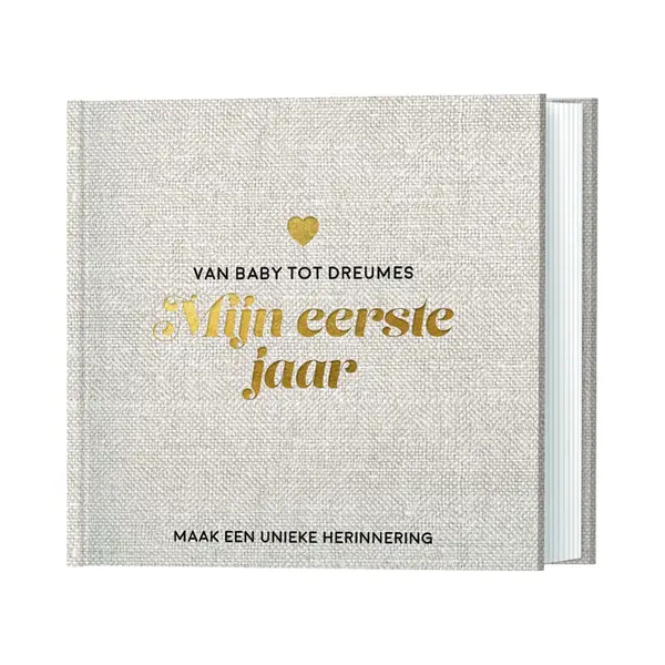 Lantaarn Publisher Lantaarn Mijn Eerste Jaar Babyboek - Maak Een Unieke Herinnering thumbnail