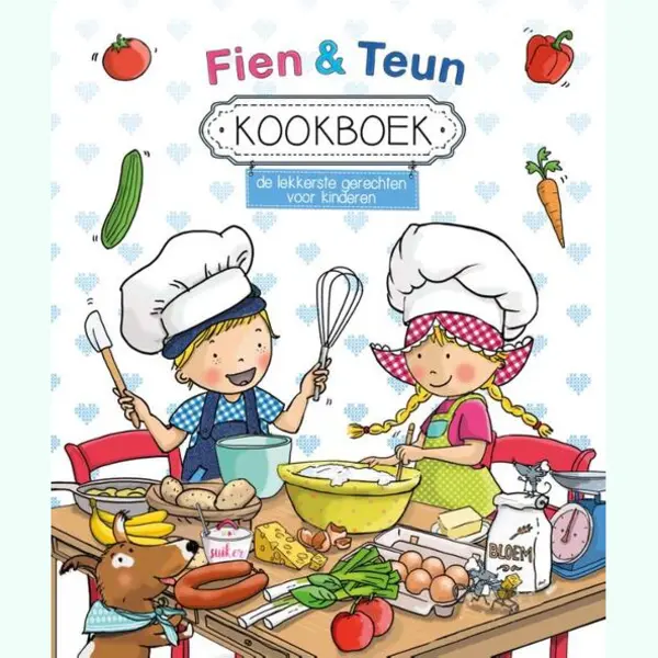 Witte Leeuw Fien & Teun Kookboek, De Lekkerste Gerechten Voor Kinderen thumbnail