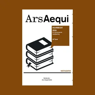 Ars Aequi Wetseditie - Huurrecht 2026