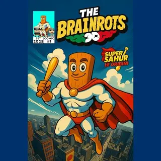 The Brainrots - Il Fumetto Ufficiale Dei Personaggi Brainrot [Versione In Italiano]- The Brainrots #1 - Numero Uno - Il Fumetto Ufficiale Dei Brainrot