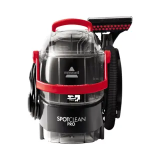 Bissell SpotClean Pro carpet cleaning machine Handheld Deep Black, Red, Transparent