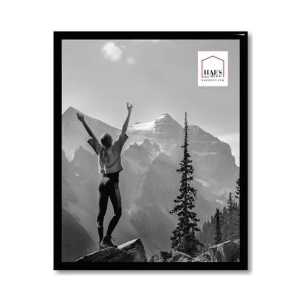 Haes Deco Bilderrahmen/Wandrahmen/Fotohalterung Aus Kunststoff, Easy Frame, 20 X 25 Cm, Schwarz – EF12B thumbnail