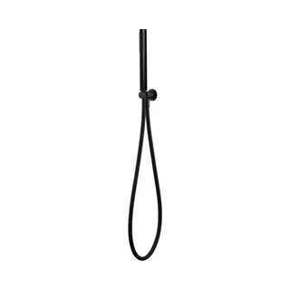 Rak Ceramics Round Shower Handset Wall Bracket Kit | Black | Brass | 28mm X 222mm X 106mm