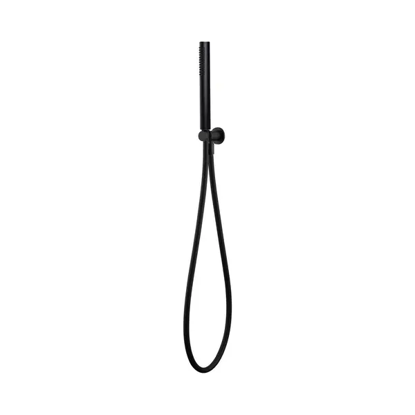 Rak Ceramics Round Shower Handset Wall Bracket Kit | Black | Brass | 28mm X 222mm X 106mm thumbnail