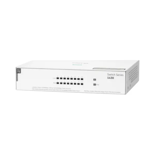 Hpe Aruba Networking Networking Instant On Switch 8p Gigabit CL4 PoE 64W 1430 thumbnail
