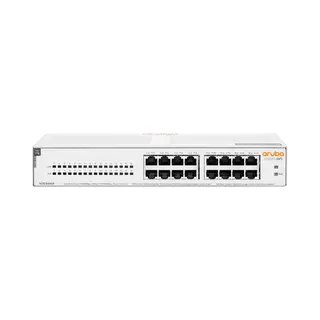 Hpe Aruba Networking Aruba Instant On 1430 16G Class4 PoE 124W Unmanaged L2 Gigabit Ethernet (10/100/1000) Power over Ethernet (PoE) 1U Weiß