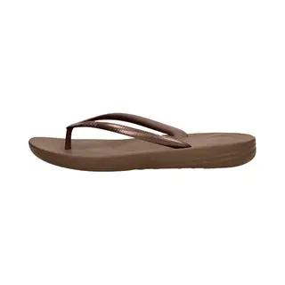 Fitflop Iqushion Ergonomische Teenslippers Voor Dames, Bronskleurig, 39 Eu