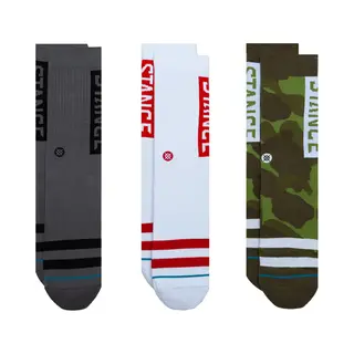Stance The Og 3 Pack Kniekousen Meerkleurig 3 paar/paren