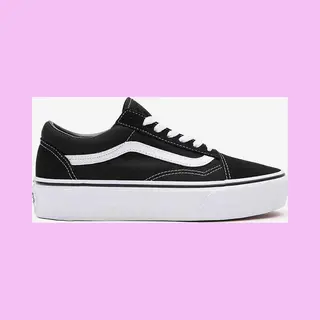 Vans Sneakers Laag 'Old Skool' Zwart / Wit