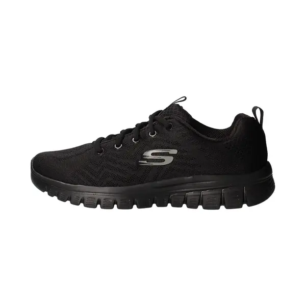 Skechers Graceful - Get Connected Damen Fitnessschuhe Glänzend-schwarz - 38.5 thumbnail