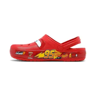 Crocs - Crocslights Lightning Mcqueen Heren Clogs Red - Maat 41-42