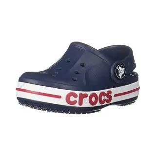Crocs Kids Clogs, Bayaband Clog K, Navy, 1 Uk