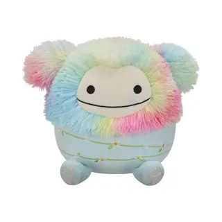 Squishmallows SQCR09450 - Zozo Der Bigfoot Mit Blumen 19 Cm, Offizielles Jazwares Plüsch, Superweiches Kuscheltier