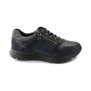 Mephisto Mobils Brayan - Heren Sneaker - Blauw - Maat 40.5 (Eu) 7 (Uk)