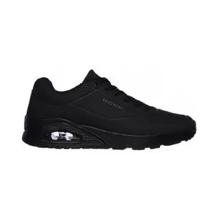 Skechers For Man. 52458 Uno Sneakers - Stand On Air Black (41), Flat, 1 To 3 Cm, Laces, Casual, Sport
