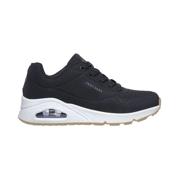 Skechers Uno - Stand On Air - Dames Sneakers - Zwart thumbnail